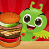 Monster Burger - It's Halloween, and lots of monsters are invading your burger restaurant to order their monster burger! Cook the requested food items and place them straight on the burger bun, before the monster gets angry. Work quickly and correctly, to make enough money to pass the day!