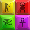 The Holy Ankh - Egyptian themed collapse puzzle. Match the ankhs in 2 minutes. Click groups of 3 or more same colored blocks to fill the bonus meter, and earns ankhs. But beware and don't click the wrong blocks!
