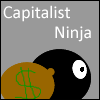 Capitalist Ninja - Who said the sword was mightier than a bag of cash? Take control of the hero of this humorous story, an up and coming ninja, and strive to become a ranking member of the Capitalist Ninja Society.