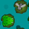 FrogFly - Help a Frog find his way to a Fly, in 50 challenging levels.
FrogFly is a game where you control the movement of a Frog towards a Fly, through 50 levels of increasing difficulty. 
FrogFly also features these kinds of special objects: 
Ice tiles- They are slippery, and your Frog tends to go straight on out of your control. 
Fly Trap plants- The only possible cause of death for your Frog.
A system of passwords allows you to resume the game at the level where you left it, once you know the name of a level, you can get back to it by writing its name in the Load Level text box.