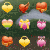 Heart Swap - A Classic Bejeweled game with Cute Valentines Day Graphics and fun Game play.