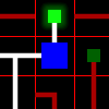 Lightshift - A puzzle game: light up the green blocks by connecting them to the blue ones.  Clicking on a box will rotate it to change it's connectivity.