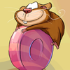 Oh, My Candy! - Help the hamster in this physics puzzle. This little hamster loves candies. You should push them through different puzzles to feed this candy-lover.