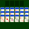 Stonewall Solitaire - Stonewall is a traditional patience game, similar to Klondike.  The aim is to build from ace to king on the four foundations. Cards can be moved around the tableau singly or in red-black sequences.  There is a 16 card reserve; cards can be moved from this at any time, but cards cannot be moved back to the reserve.